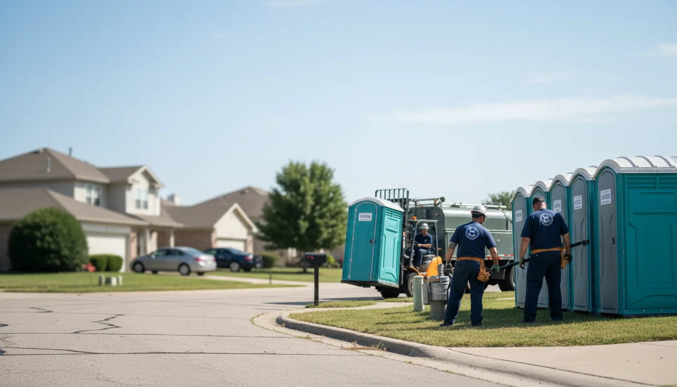 Porta Potty Rental in Peotone, IL near me